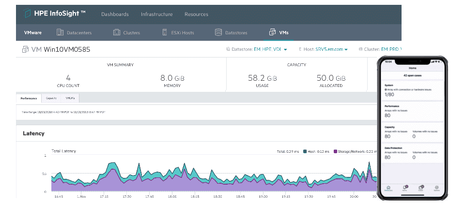 【储存管理平台：HPE InfoSight】智慧化云端IT管理先驱提供无远弗届的资源监控与分析建议服务